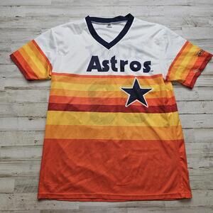 Houston Astros Mike Scott #33 Throwback Jersey Adult XL Retired Number SGA Gift